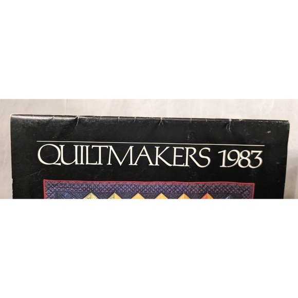 Quiltmakers 1983 Calendar Unmarked Signed Diana Leone Vtg Ephemera Scrapbook Sew - Picture 8 of 10
